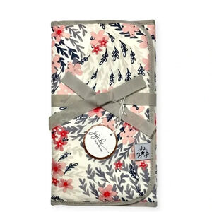 NWT Ju-Ju-Be Floral Memory Foam Baby Changing Pad
